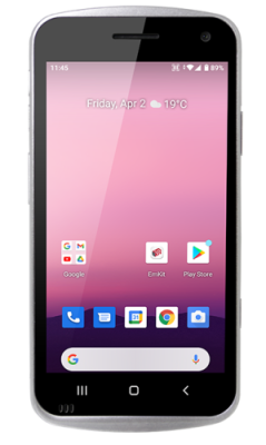 Терминал сбора данных Point Mobile PM30 Android 10, 2D Imager сканер N2601SR, NFC, GPS, 4ГБ/64ГБ, аккумулятор 3250 mAh, основная камера 8 Мп, фронтальная 5Мп, экран 4.7” дюймов, беспроводная зарядка, отпечаток пальца